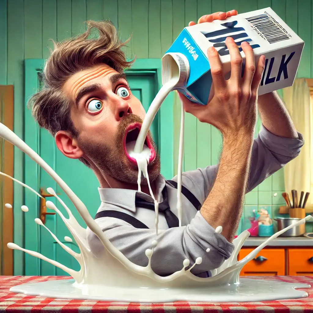 What is the way to drink milk everyday in Telugu